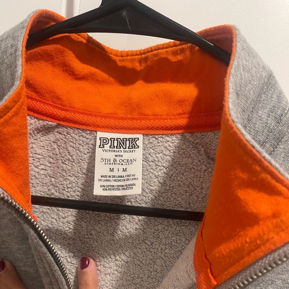 PINK SF GIANTS quarterzip - Picture 4 of 6